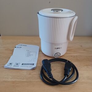 New SUPOR Potable Mini- Folding Travel Kettle
